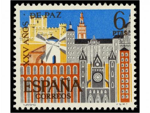 ** ESPAÑA. Ed. 1588cc. XXV AÑOS DE PLAZ. 6 pts. multicolor E