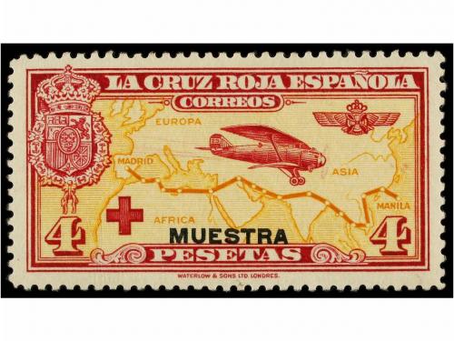 * ESPAÑA. Ed. 339/48M. SERIE COMPLETA HABILITACIÓN MUESTRA. 