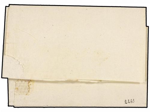 ¿ COLOMBIA. 1825 (28 Febrero). CALY a POPAYAN. Marca COLOMBI