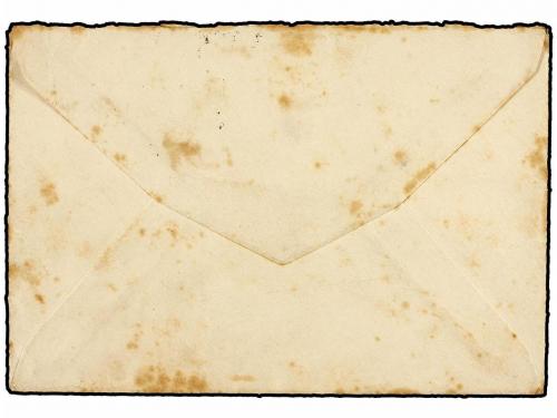 ✉ ARGELIA. 1916. ALGER a MARSELLA. Sobre completo con texto 