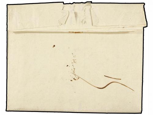 ✉ MONACO. 1784 (9 Febrero). PORT MAURICE a MARSEILLE. Marca 