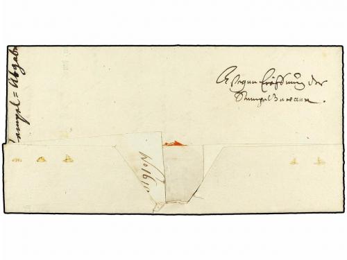 ¿ SUIZA. 1798 (9 Diciembre). LUZERN a ST. GALLEN. Marca HELV