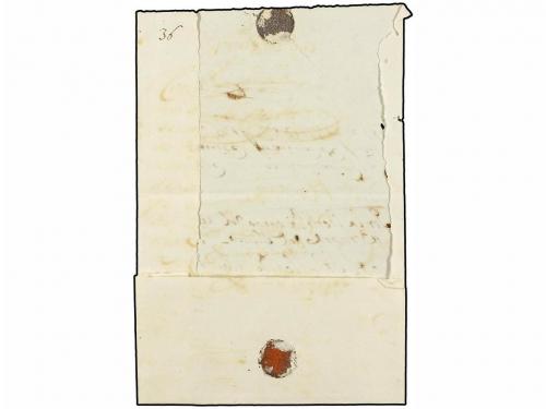 ✉ CUBA. 1853. PINAR DEL RIO a LA HABANA. Fechador PINAR D RI