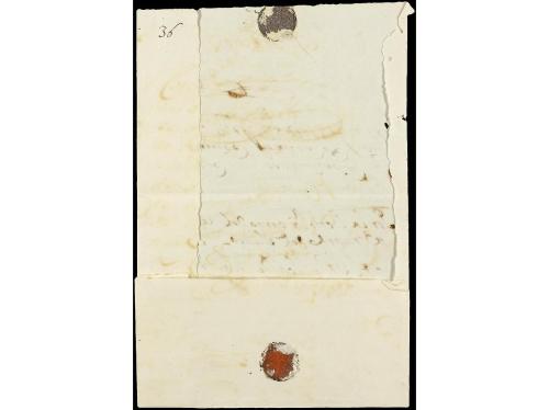 ✉ CUBA. 1853. PINAR DEL RIO a LA HABANA. Fechador PINAR D RI