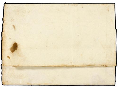 ✉ CUBA. 1837 (20-Marzo). COLISEO a MATANZAS. Carta completa.