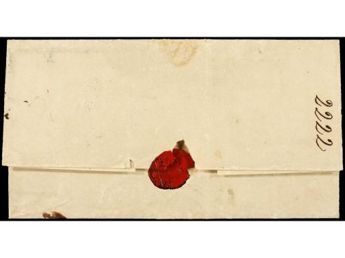 ✉ GRAN BRETAÑA. 1846. GLASGOW (Scotland) to HAVANA (Cuba). O