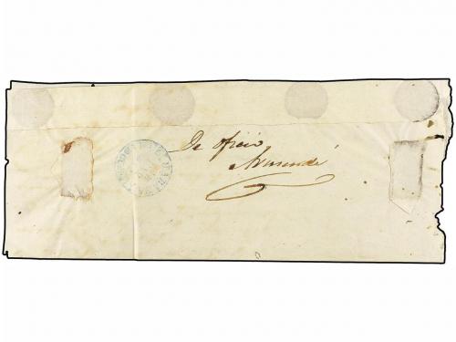 ✉ CUBA. 1849. CANDELARIA a HABANA. Fechador CANDELARIA/ISLA 