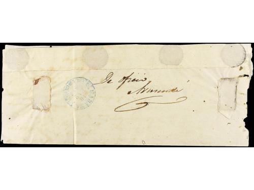 ✉ CUBA. 1849. CANDELARIA a HABANA. Fechador CANDELARIA/ISLA 