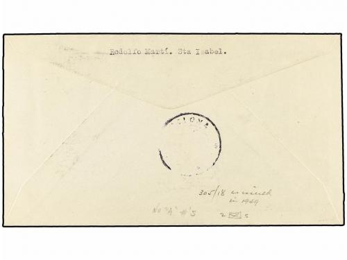 ✉ COLONIAS ESPAÑOLAS: GUINEA. Ed. 277/93 y 298/304. 1949-51.