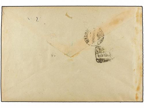 ✉ ESPAÑA. Ed. 418/33. 1928. SANTIAGO a MADRID. Serie complet
