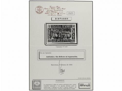 * ESPAÑA: CANARIAS. Ed. 52/55s, 56/57s. SERIE COMPLETA SIN D