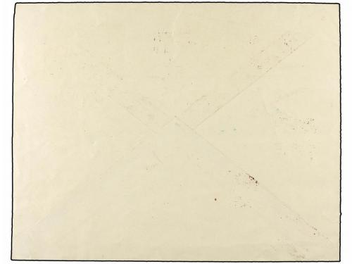 ✉ ESPAÑA. Ed. 566/82 sin 581. 1930. SEVILLA a ALEMANIA. Seri