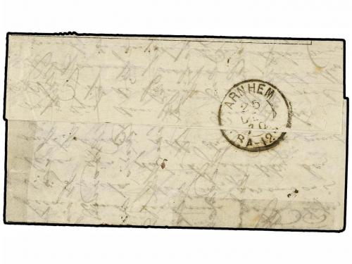 ✉ FRANCIA. 1870 (De. 17). PARIS to ARNHEM (Holland). BALLOON