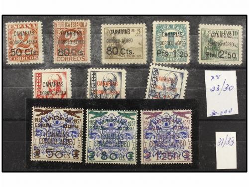 * ESPAÑA. Ed. 1/61. JUEGO COMPLETO sin las HB y sin los "A" 