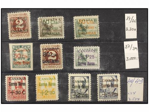 * ESPAÑA. Ed. 1/61. JUEGO COMPLETO sin las HB y sin los "A" 