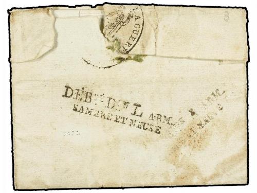 ✉ FRANCIA. (1795 ca.). Envuelta sin texto dirigida al Quarti