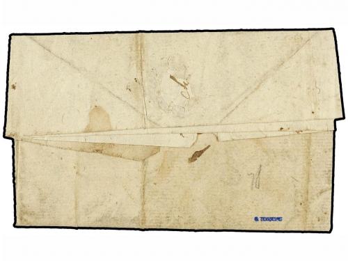 ✉ HOLANDA. 1800. MESLEU? to FRANCE. Entire letter with Don A