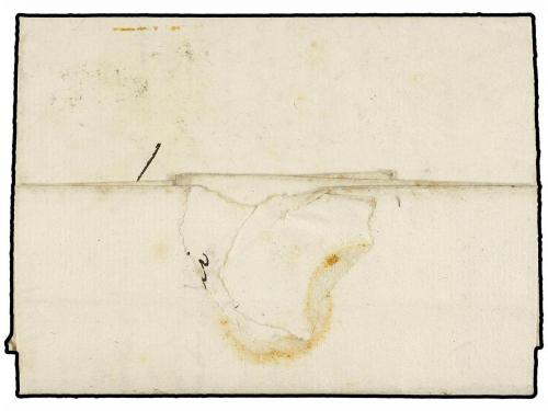 ✉ ITALIA. 1804. FERRARA a FRANCIA. Carta completa. Marca Nº 