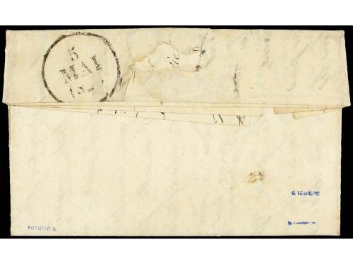 ✉ ESPAÑA: PREFILATELIA. (1826 ca.). EJÉRCITOS FRANCESES. Car