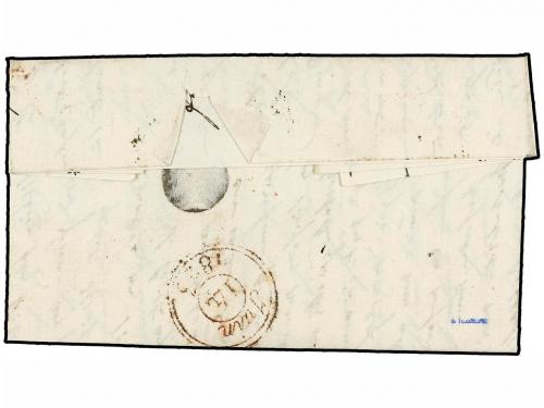 ✉ ESPAÑA: PREFILATELIA. 1823 (2 Junio). EJÉRCITOS FRANCESES.