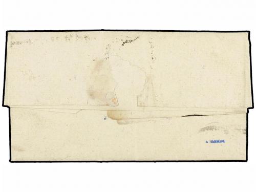 ✉ ESPAÑA: PREFILATELIA. 1829 (15 Sept.). EJÉRCITOS FRANCESES