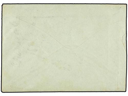 ✉ COLONIAS ESPAÑOLAS: TANGER. Ed. 5. 1919. TANGER a LISBOA. 