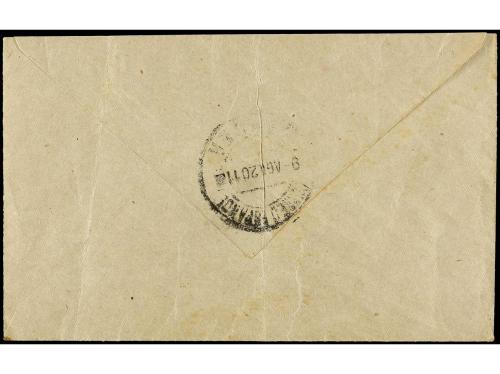 ✉ COLONIAS ESPAÑOLAS: MARRUECOS. Ed. 48, 59. 1920. ARIZA a T