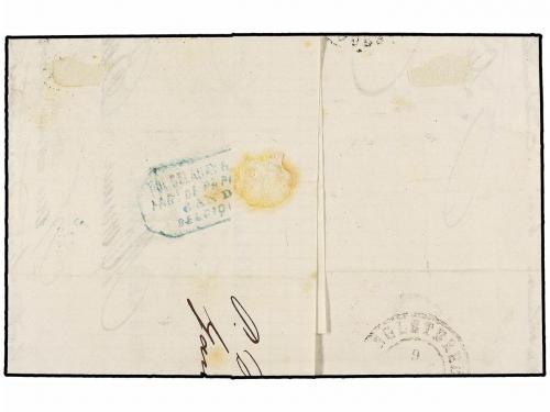 ✉ BELGICA. 1874. GAND to LONDON. Entire letter franked with 