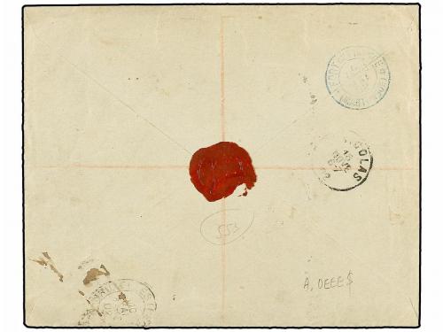 ¿ BELGICA. 1902. SAINT NICOLAS to SAINT PIERRE (Martinique I