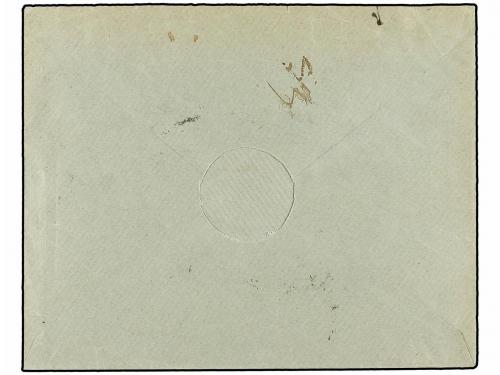 ✉ BELGICA. 1893. BRUXELLES to SWITZERLAND. Envelope franked 