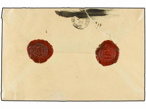 ✉ BELGICA. 1899. STAVELOT to VERVIERS. Envelope (vertical br