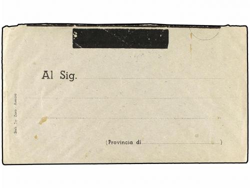 ¿ ERITREA. 1939. OCUP. BRITANICA. ASMARA a GRAN BRETAÑA. Sob