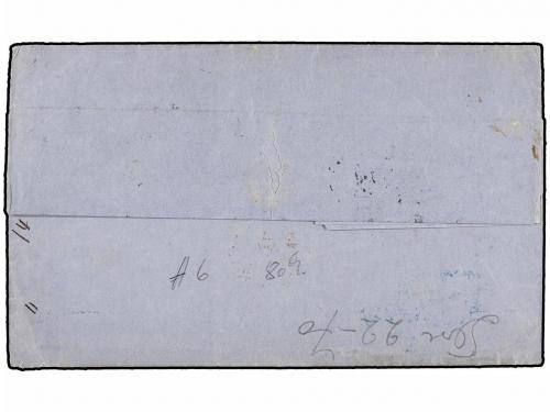 ✉ BELGICA. 1870. ANVERS to BUENOS AIRES (Argentina). Entire 