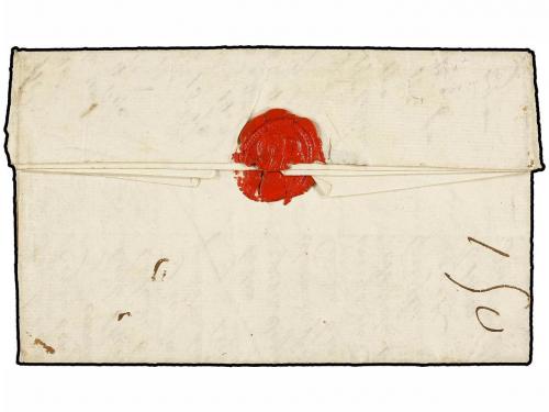 ✉ MAURICIO. 1816 (May 26). PORT LOUIS to L'ORIENT. Entire le