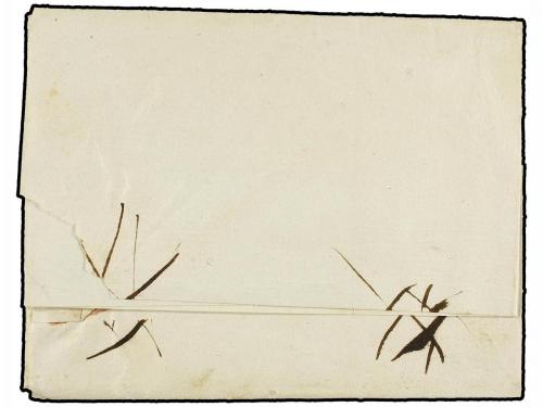 ¿ ESPAÑA: PREFILATELIA. 1842. CASTELLÓN a TORTOSA. Fechador