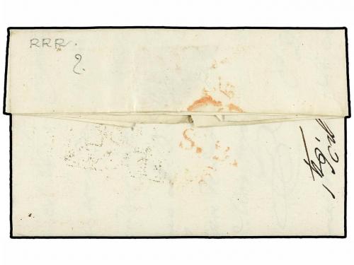 ✉ ESPAÑA: PREFILATELIA. 1832. CARRIÓN DE LOS CONDES a MADRID