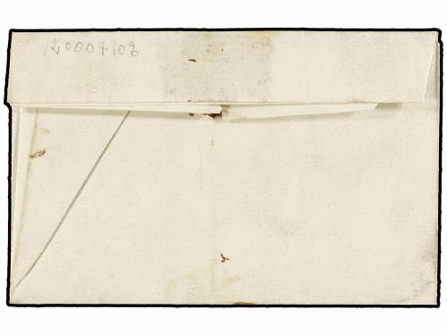 ✉ ESPAÑA: PREFILATELIA. 1823. TRUJILLO a MADRID. Marca TRUXI