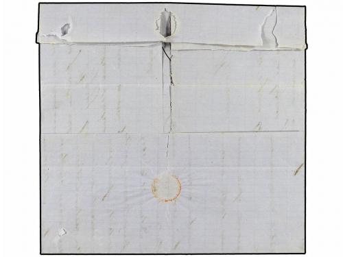 ✉ FRANCIA. 1870. MARSEILLE a ALEP. 80 cts. rosa, mat. ANCLA 