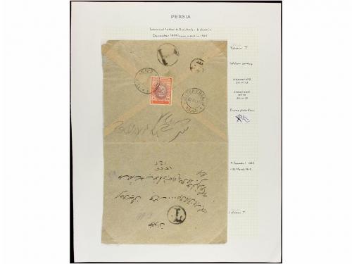 ✉ IRAN. 1915. Thirty covers, diverse frankings (see web). 