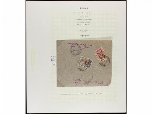 ✉ IRAN. 1917-18. Eleven covers, diverse frankings (see web).