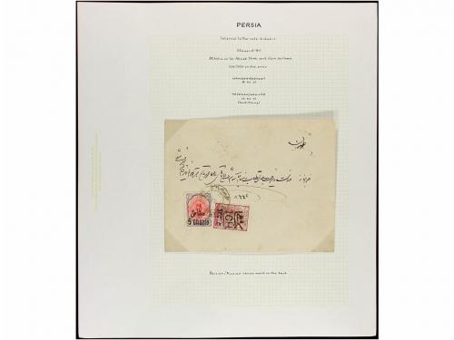 ✉ IRAN. 1917-18. Eleven covers, diverse frankings (see web).