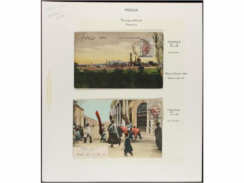 ✉ IRAN. 1926-28. Twenty six covers sent to overseas diverse 