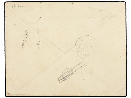 ¿ HAITI. 1887. CAP HAITIEN a FRANCIA. 1 cto. rojo (nuevas pl