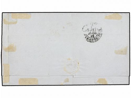 ¿ HAITI. 1882. CAP HAITIEN a FRANCIA. 2 cts. violeta, sello