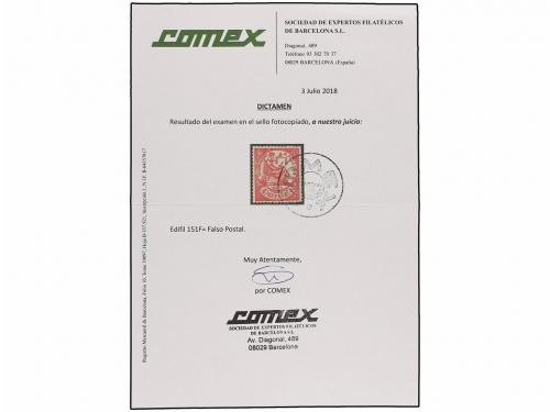 LOTES y COLECCIONES. CONJUNTO de fichas con sellos clásicos