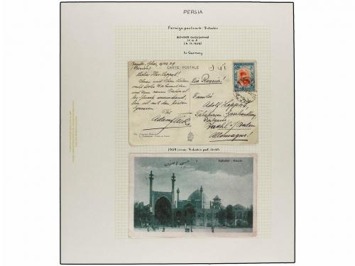 ✉ IRAN. 1929 issue. Sixty six covers to foreing destinations