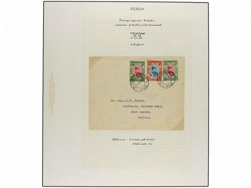 ✉ IRAN. 1929 issue. Sixty six covers to foreing destinations