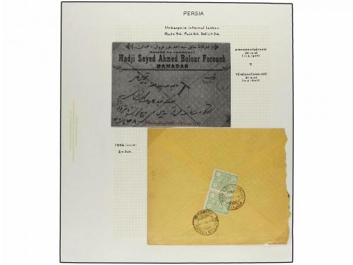 ✉ IRAN. 1926-29 issue. Thirty three covers with POSTAGE DUE 