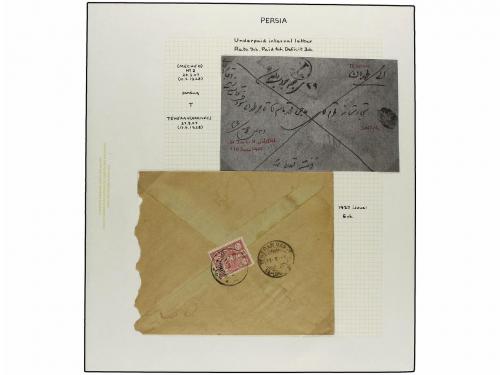 ✉ IRAN. 1926-29 issue. Thirty three covers with POSTAGE DUE 