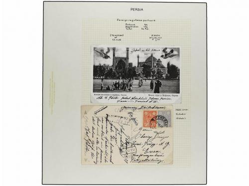 ✉ IRAN. 1926-29 issue. Fifthy-three covers, foreing destinat